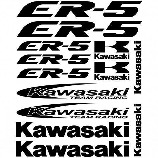 Stickers Kawasaki 9,83 € Z750 Z1000 Er6n Ninja Zx7R