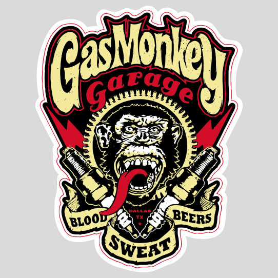Stickers gas monkey Des prix 50 moins cher qu'en magasin